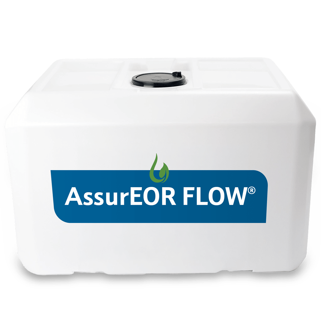 AssurEOR FLOW biosurfactant for near-wellbore cleanup, dispersing paraffin and asphaltene buildup to restore flow in oil and gas wells